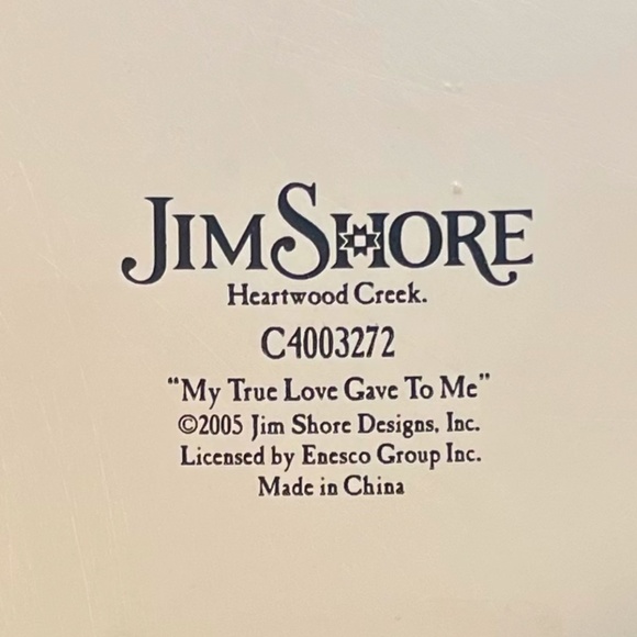 Jim Shore 2005 “My True Love Gave to Me” 12 Days of Christmas Santa Figurine - Picture 4 of 4